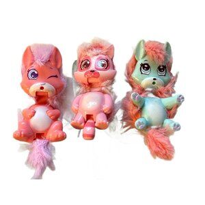 Little Live Pets Scruff Surprise Vet Rescue Dog Pink Purple Green Orange Hair